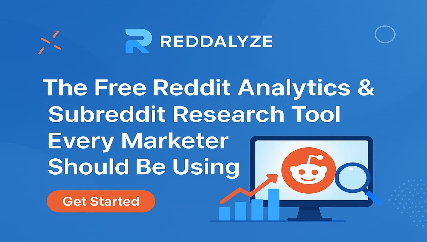 Free reddit analytics and subreddit tool